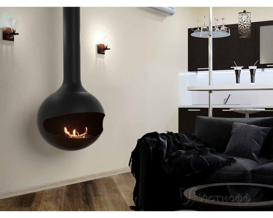 Камин экран электрический