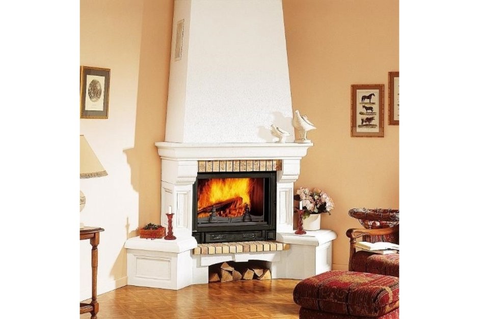 Открытые камины для дома дровяные