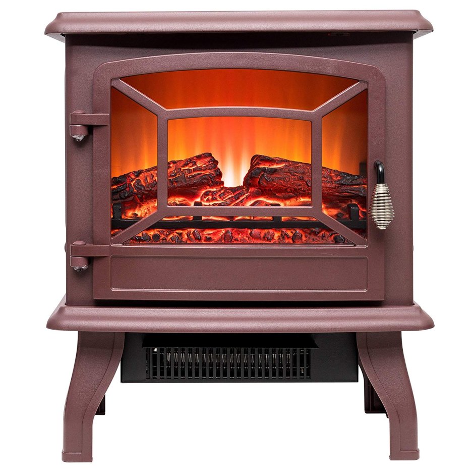 Lincsfire Electric Fireplace Heater Fire place log Burning Effect Stove