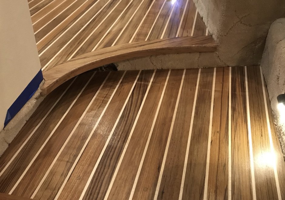 Тиковый пол