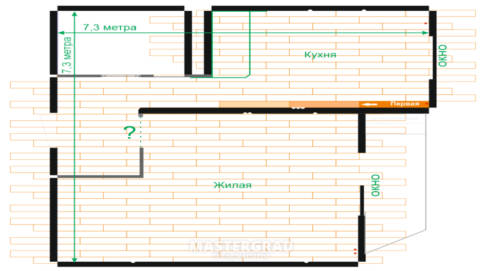 Порожки на ламинат между комнатами