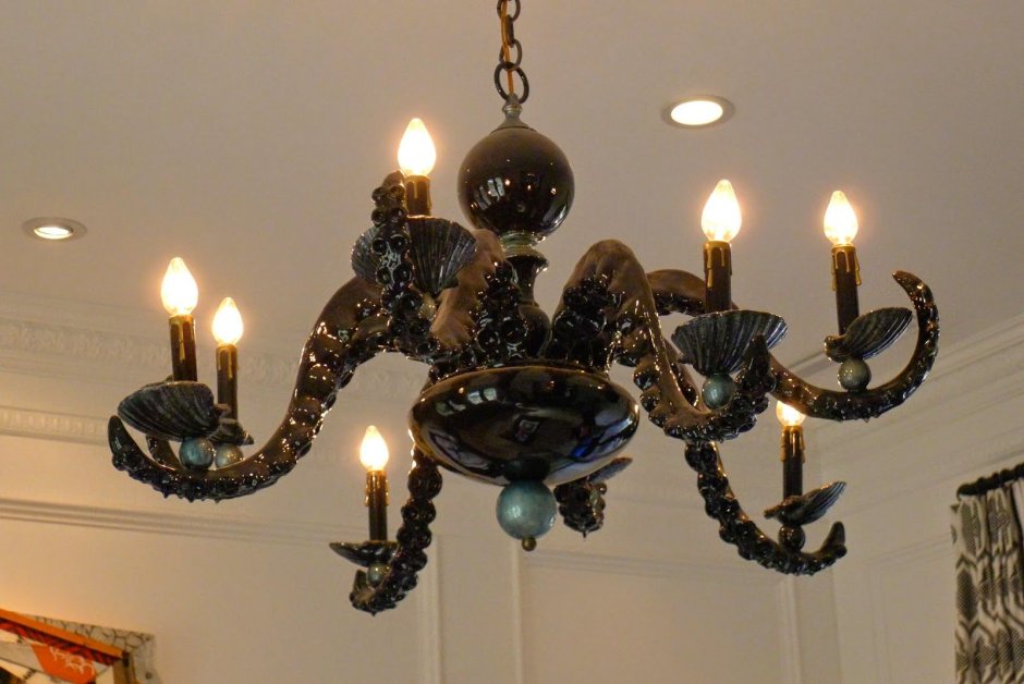 Люстра демая Октопус