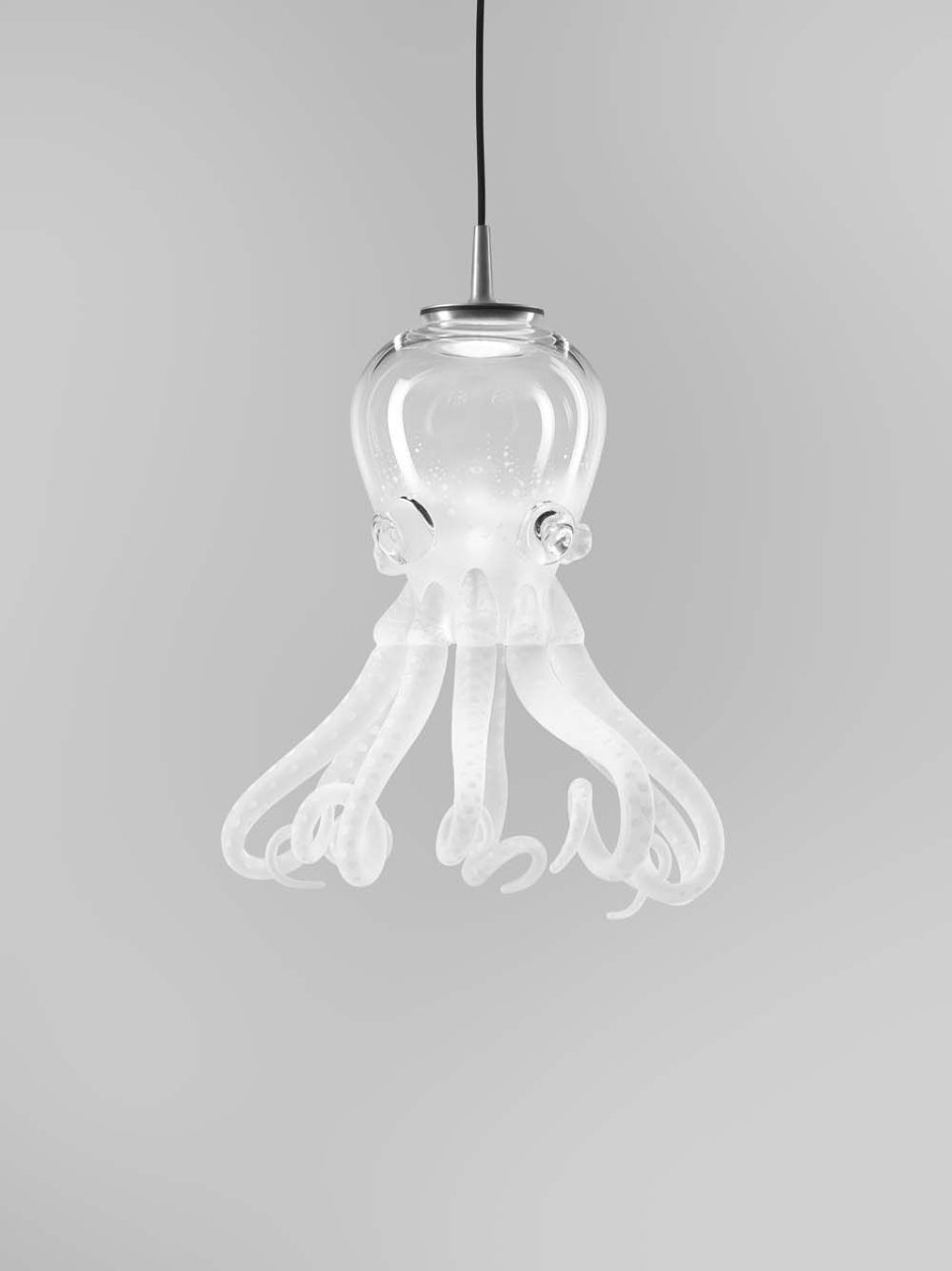 Люстра Single Octopus Chandelier красный