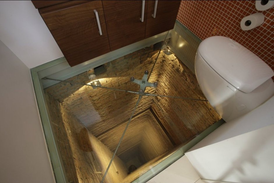 3д пол в туалете