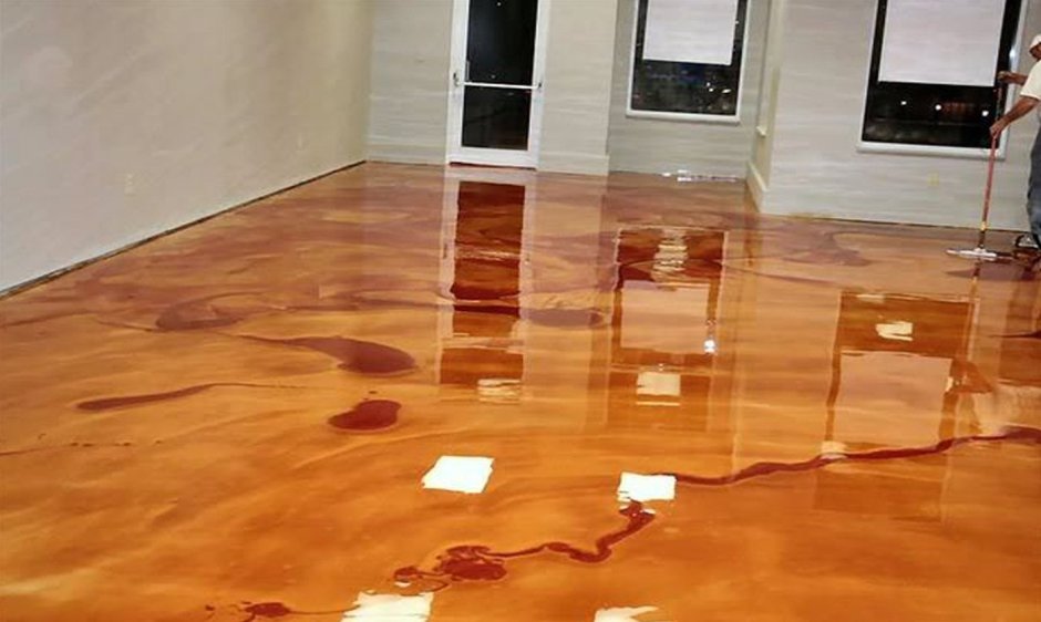 Эпоксидная смола для заливки пола