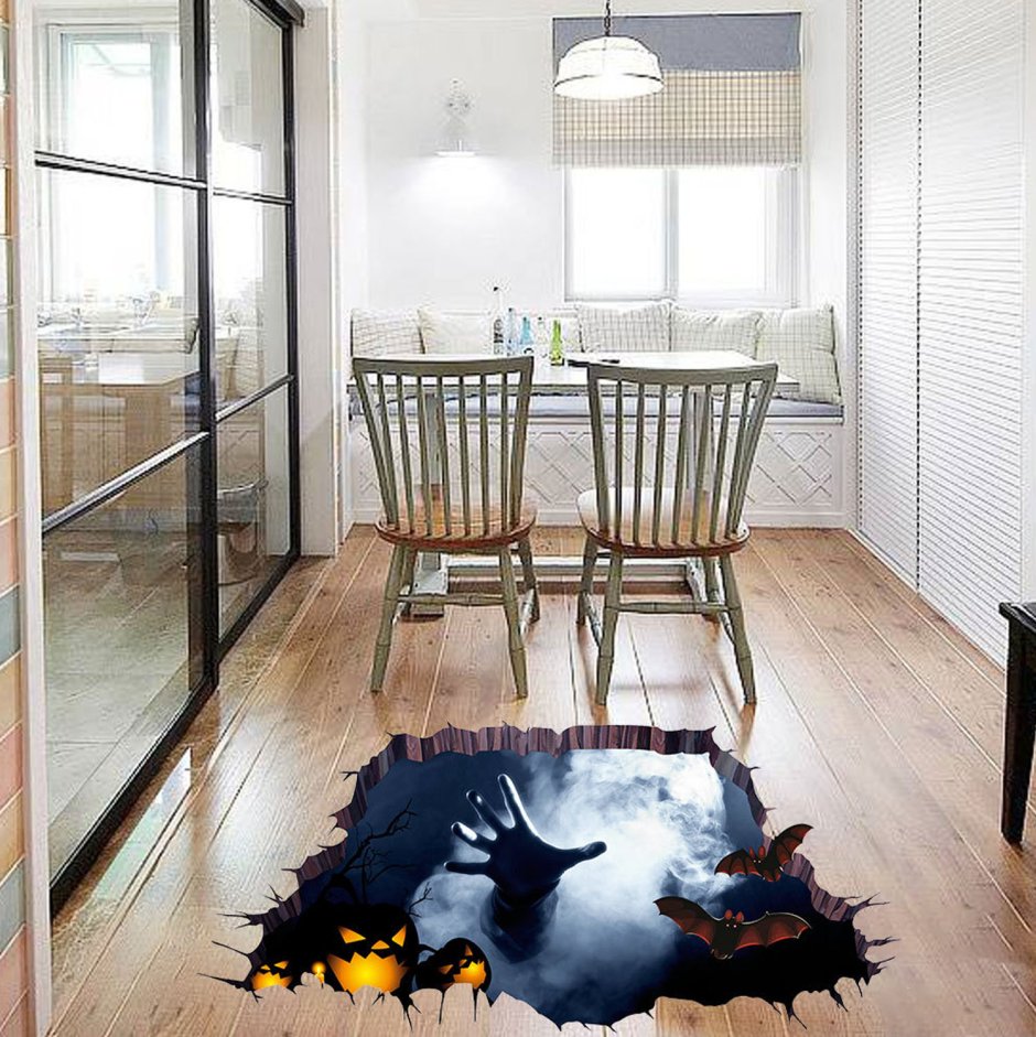 Наклейки на пол для квартиры