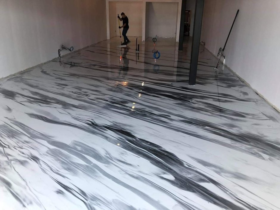 Эпоксидный наливной пол Epoxy Floor 3d