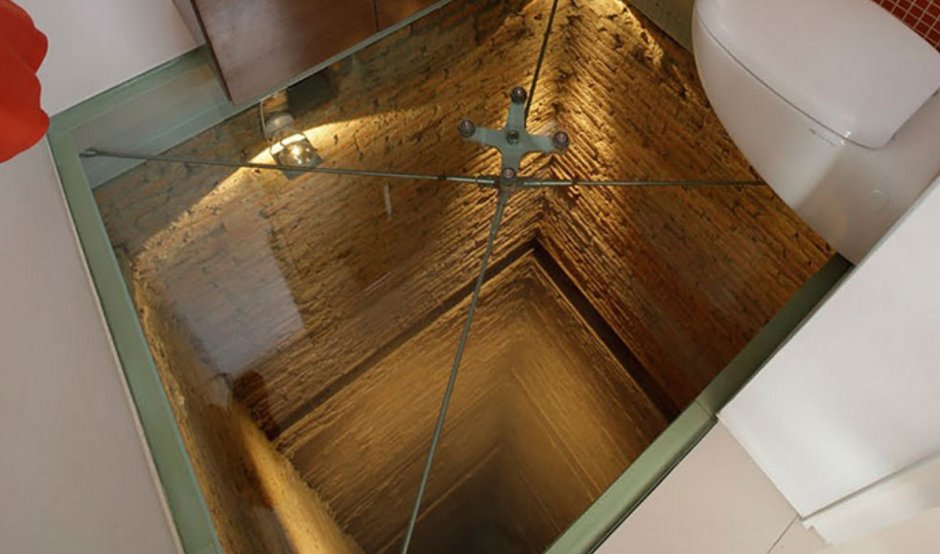 3д пол в туалете