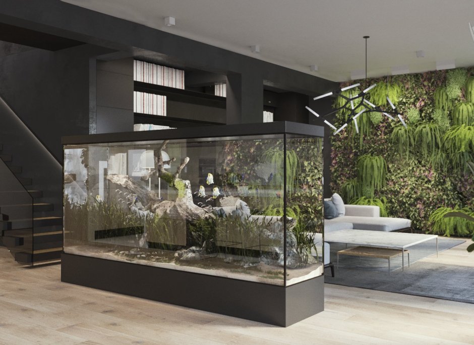 Террариум в интерьере