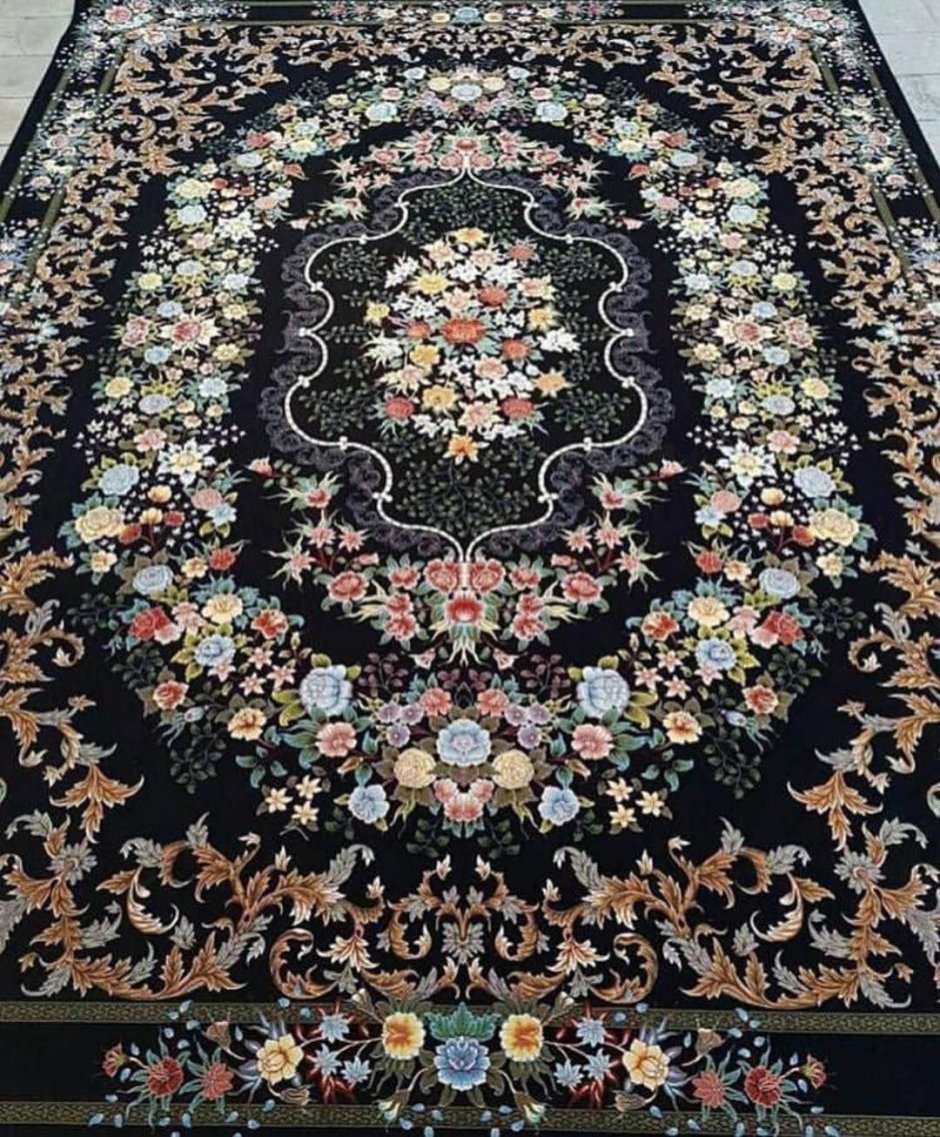 Вытертые ковры в интерьере