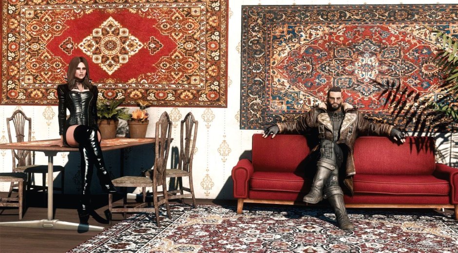 Ковер на стене арт