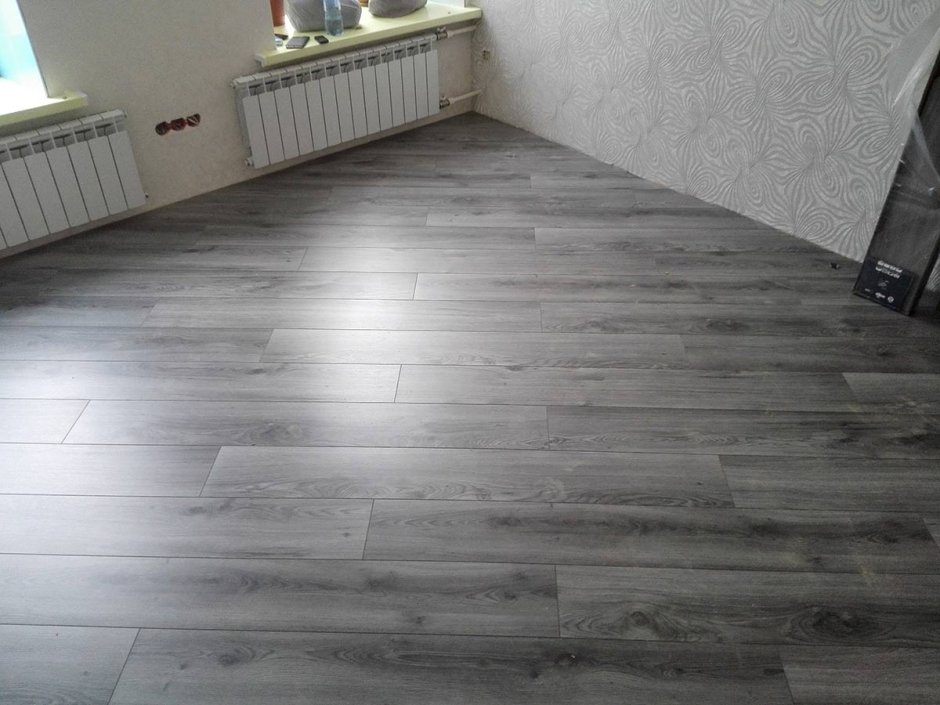 Укладка ламината с фаской