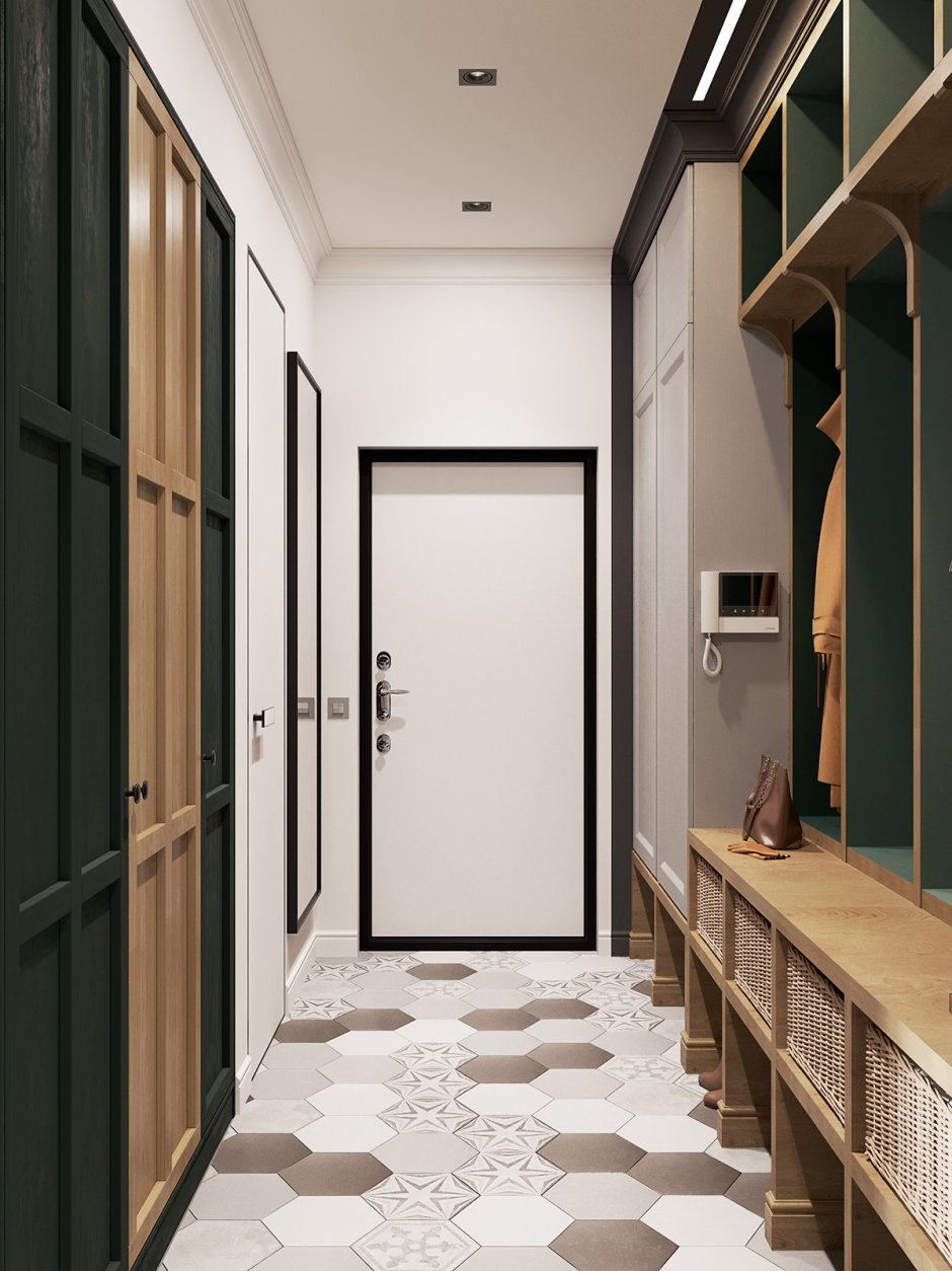 Узкая прихожая