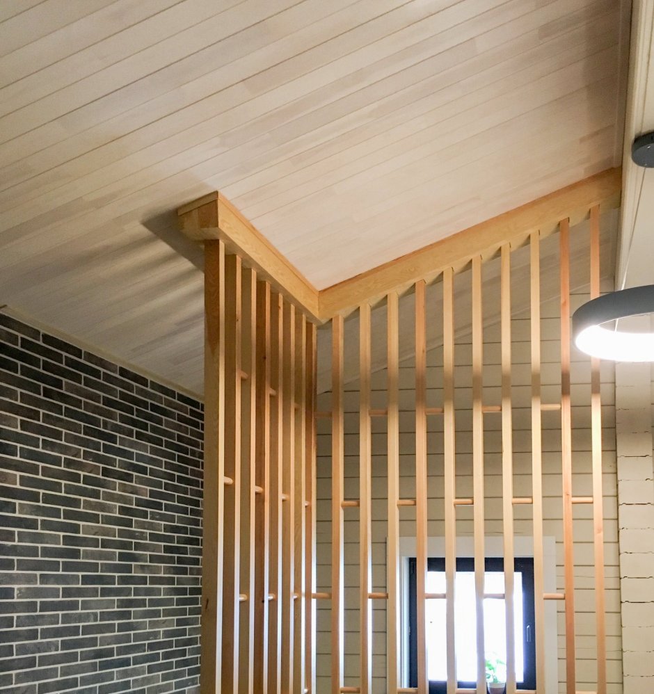 Крепление деревянных реек