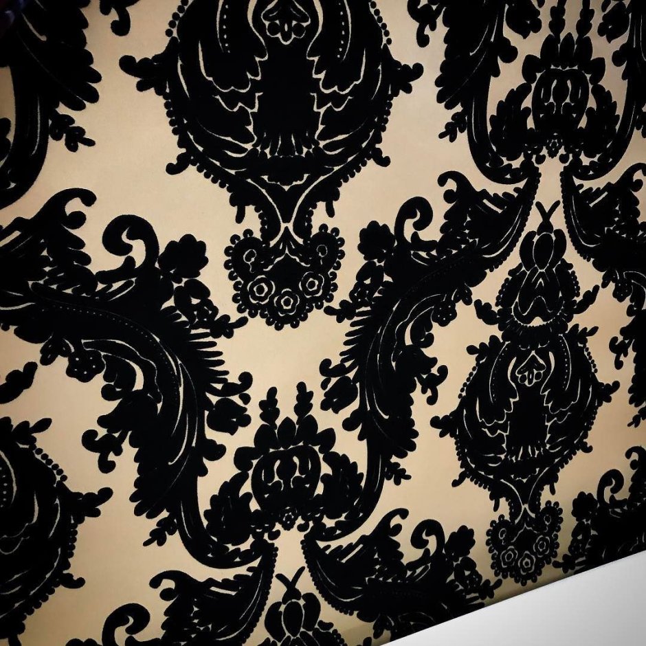 Обои бархат