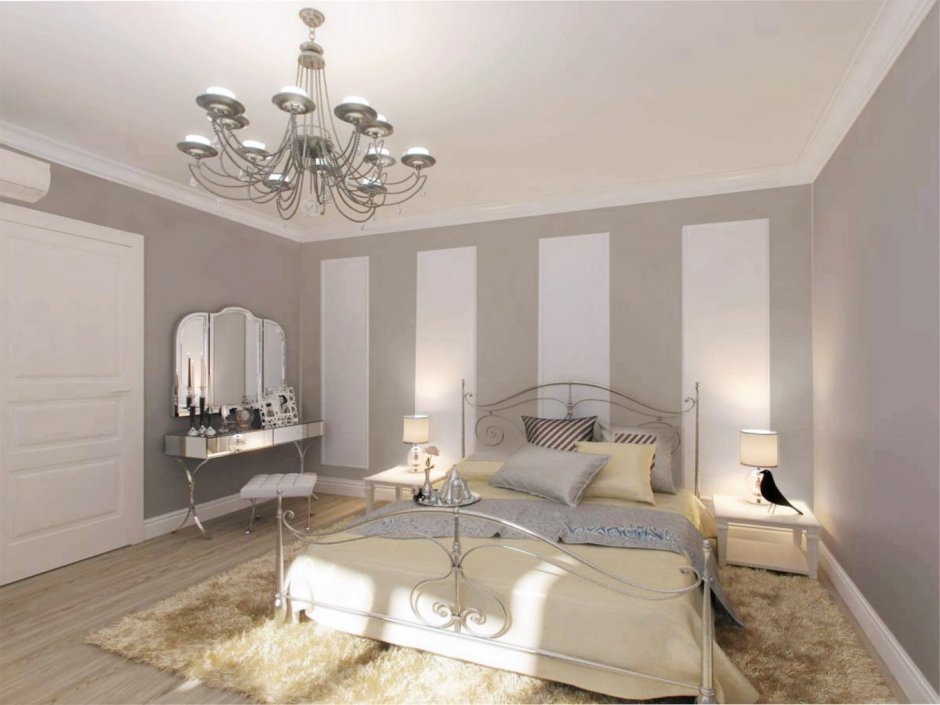 Интерьер в жемчужных тонах