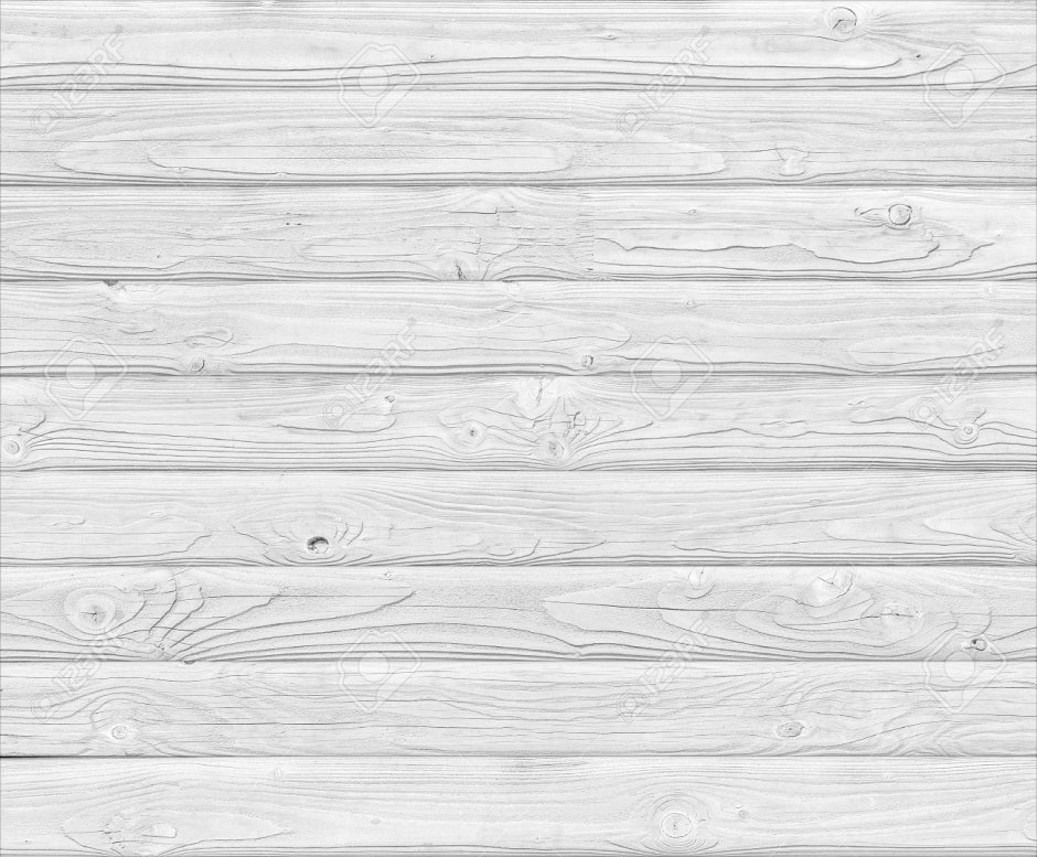 Белая деревянная стена