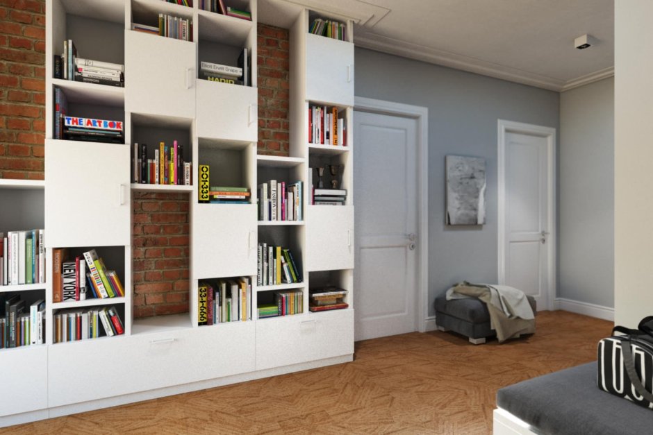 Большой книжный шкаф