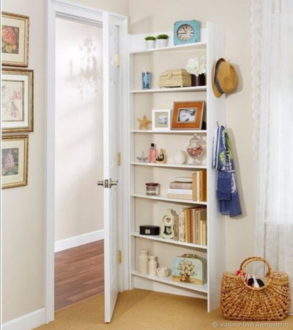 Стеллаж Билли, белый (80x28x202 см