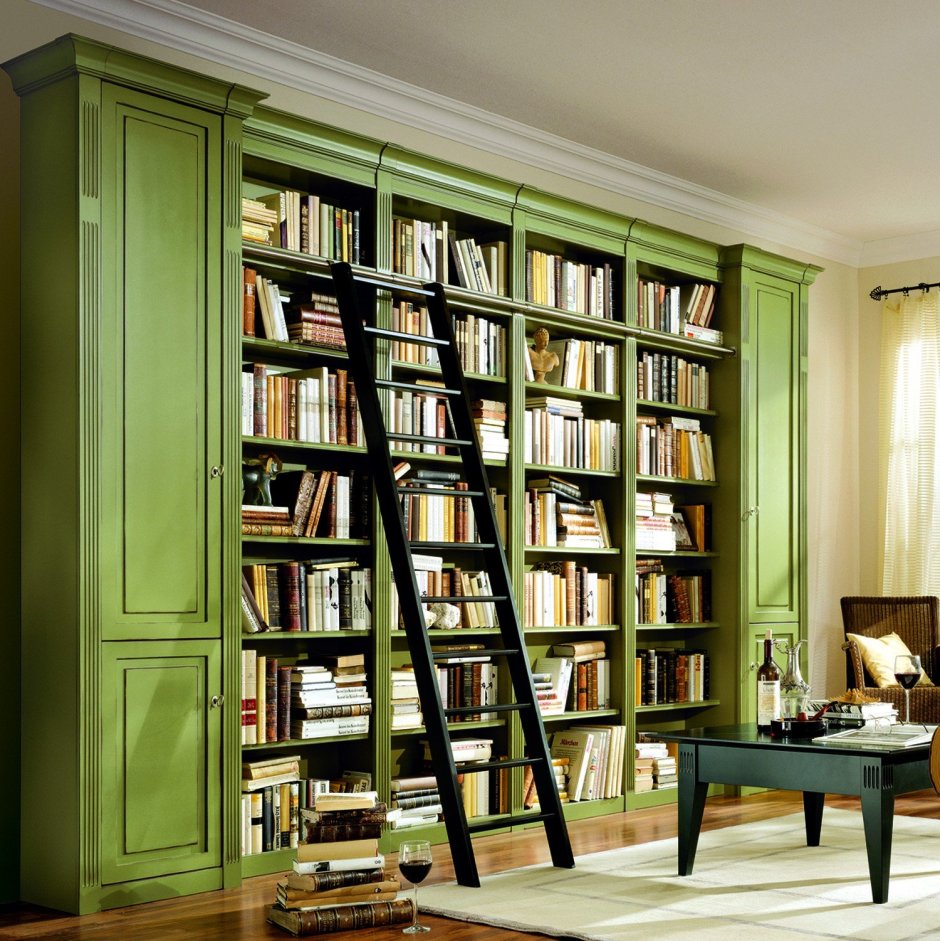 Библиотечный шкаф