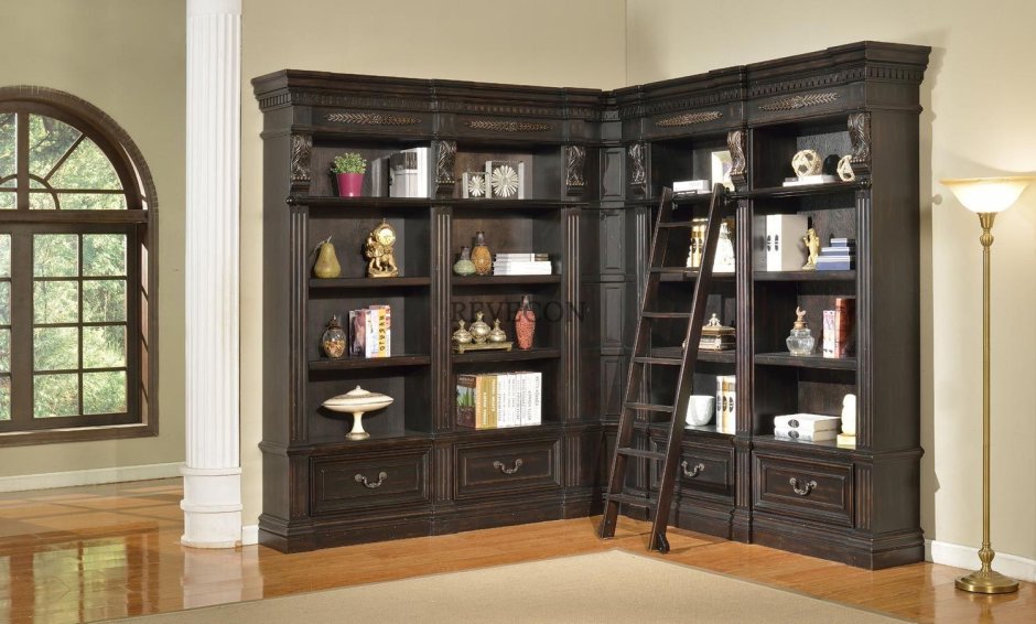 Книжный шкаф с баром