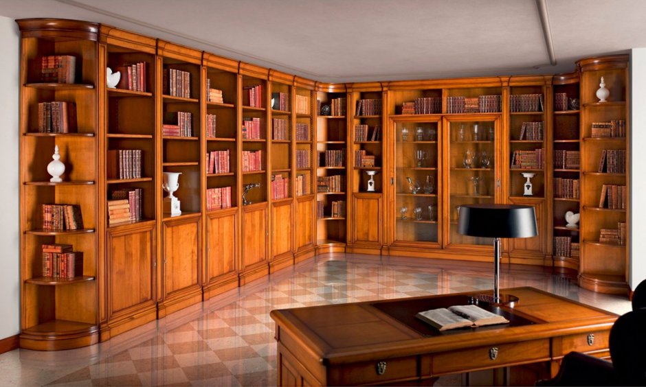 Шкафы для библиотеки домашней