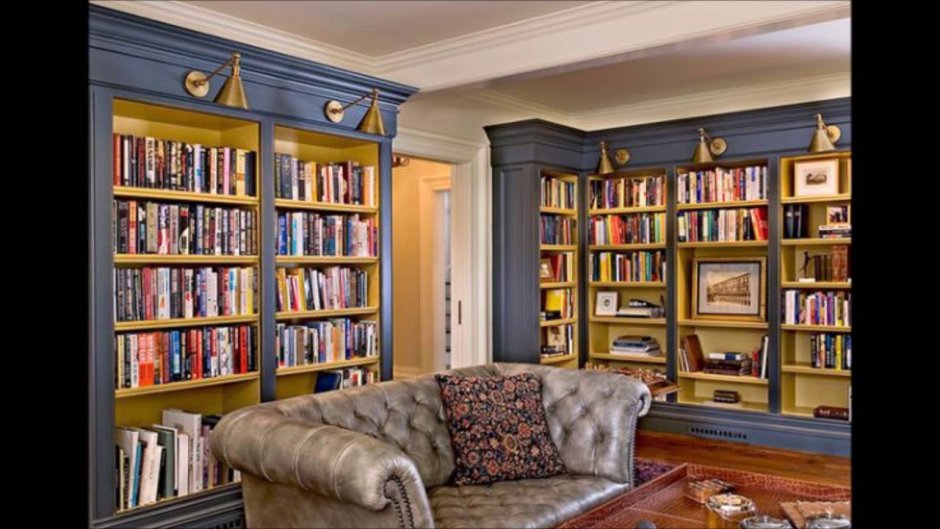 Подсветка домашней библиотеки