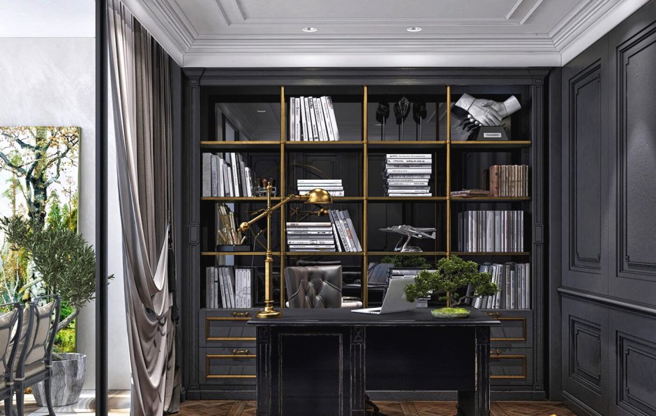 Кабинет в стиле Неоклассика