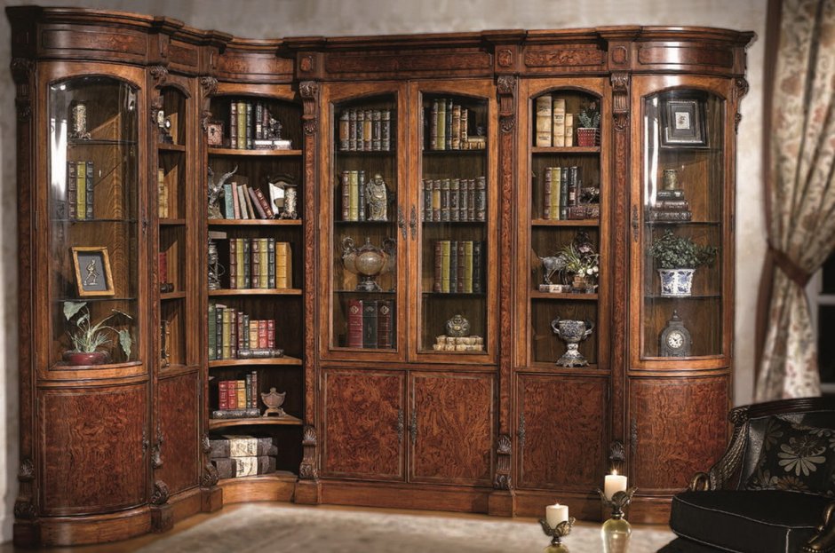 Книжная стенка для гостиной