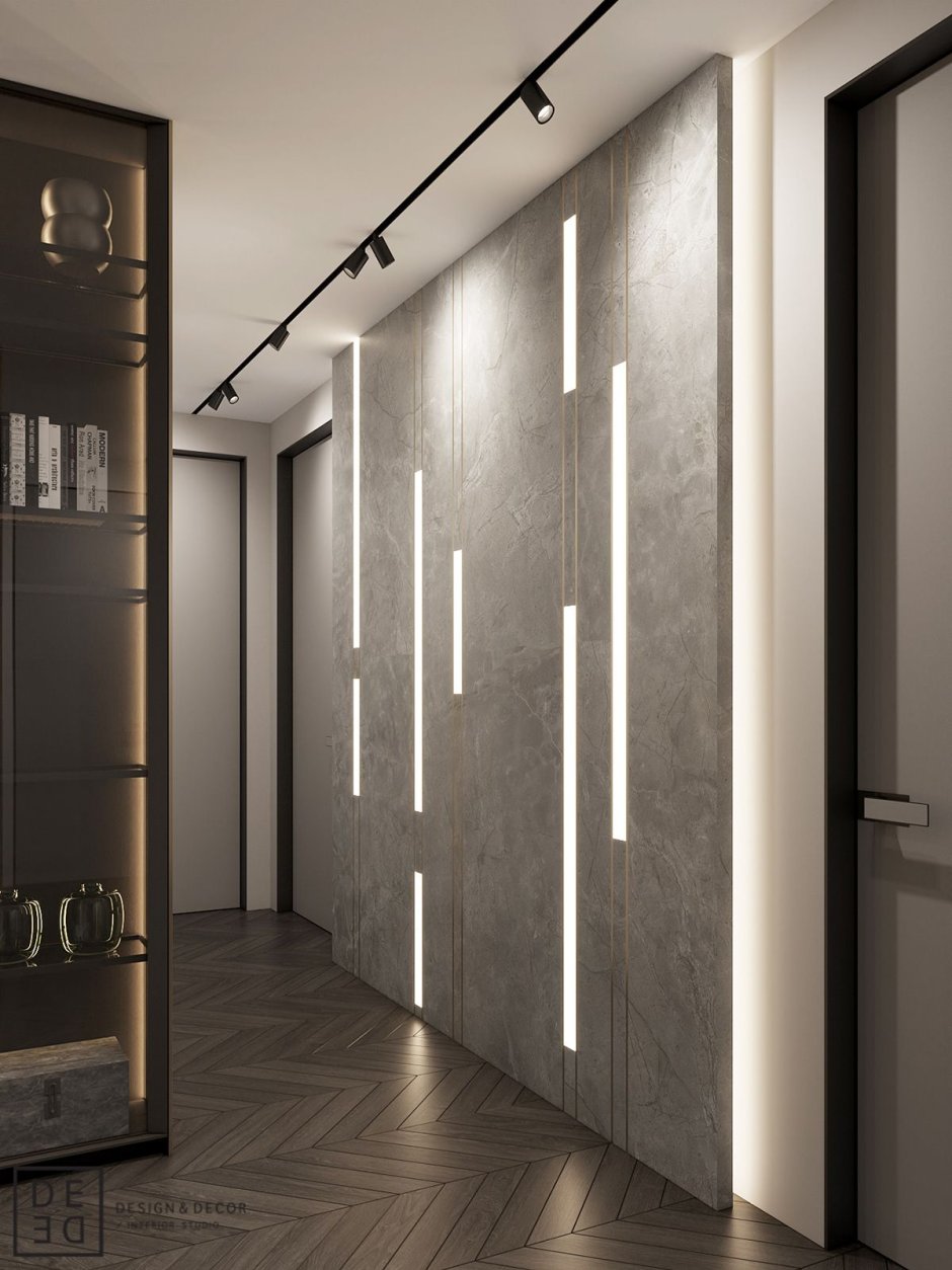 Освещение в прихожей