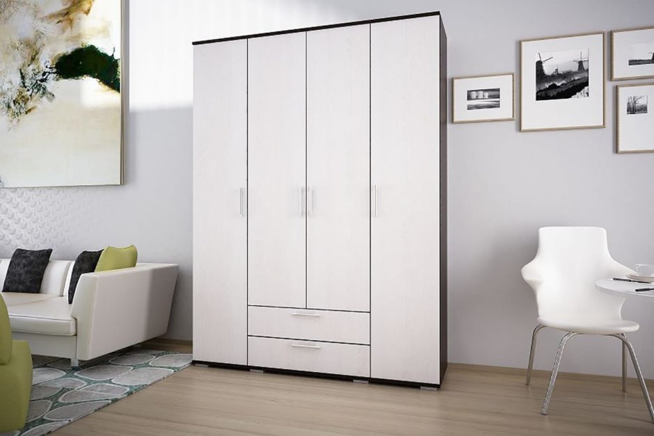 Распашной шкаф в спальню