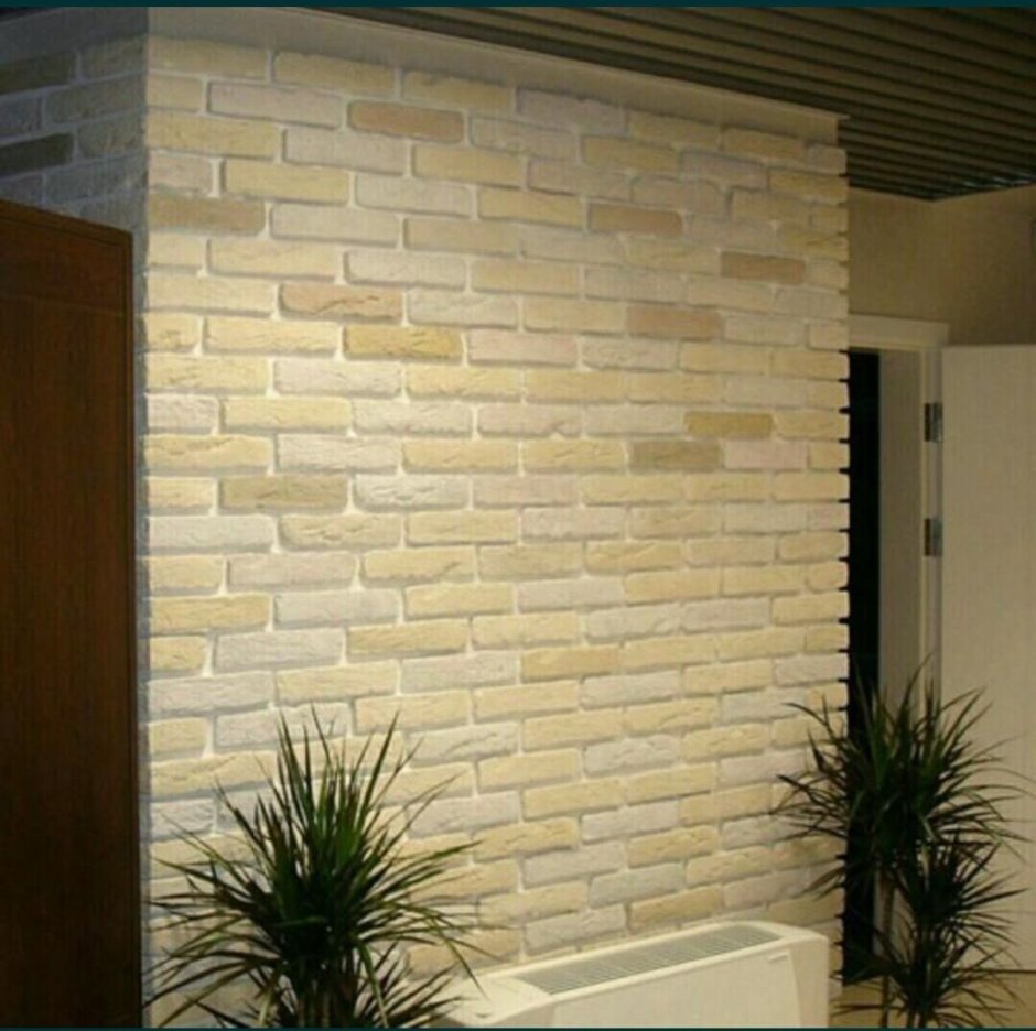 Гипсовый декоративный камень в интерьере