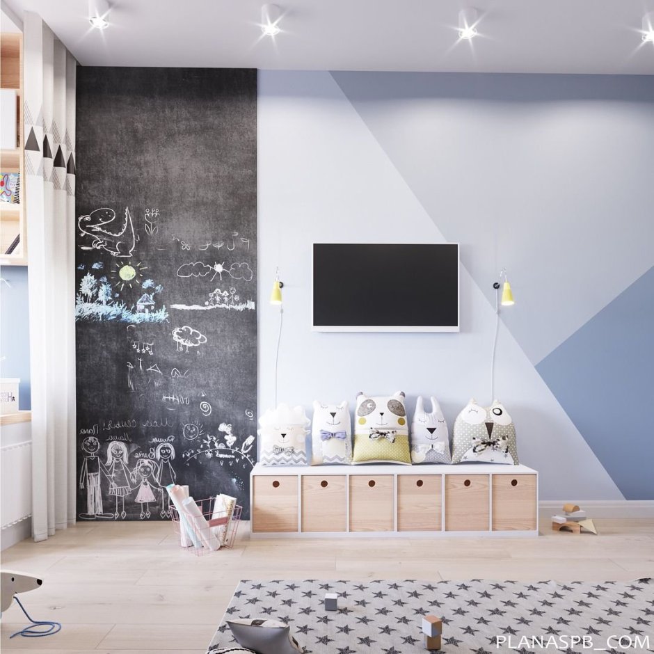 Тренды в интерьере детской