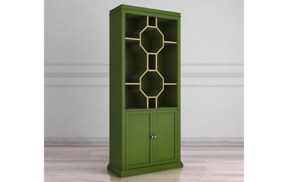 Стеллаж зеленый