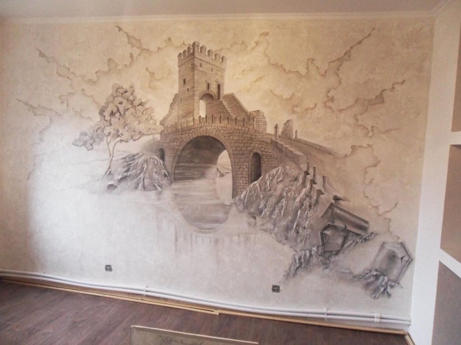 Штукатурка барельеф ВГТ