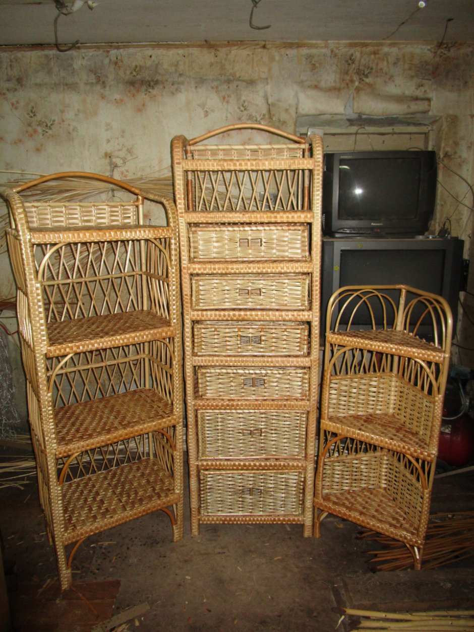 Мебель из лозы ивы