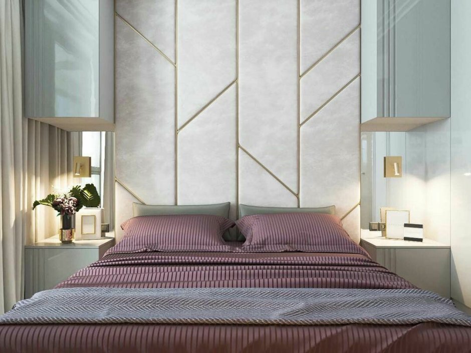 Мягкие стеновые панели в интерьере