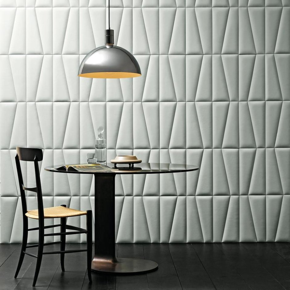 Декоративные панели в интерьере спальни