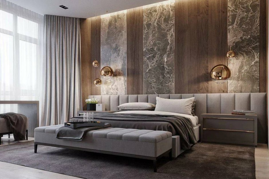 Современная спальня