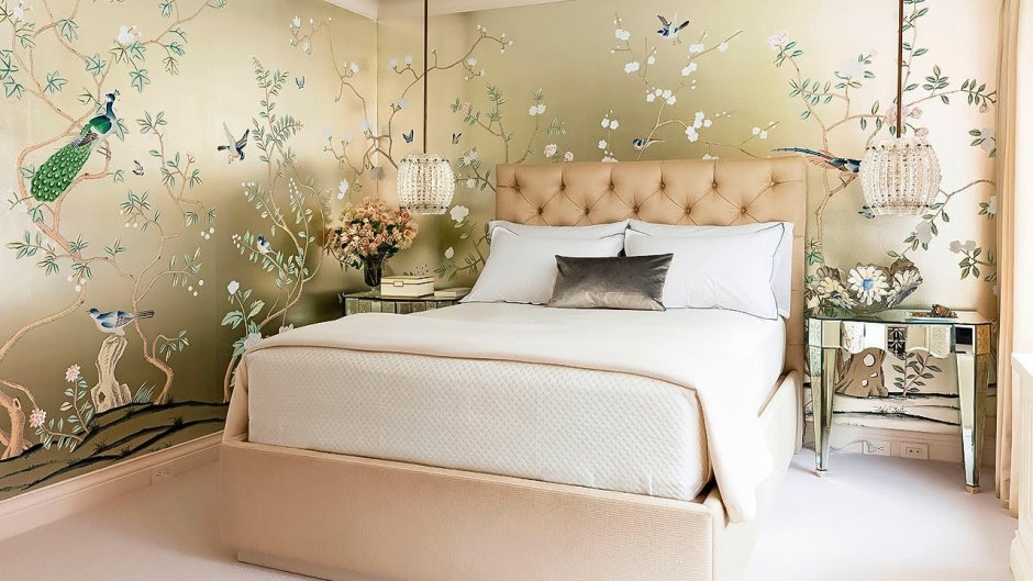 Обои на стену в комнату