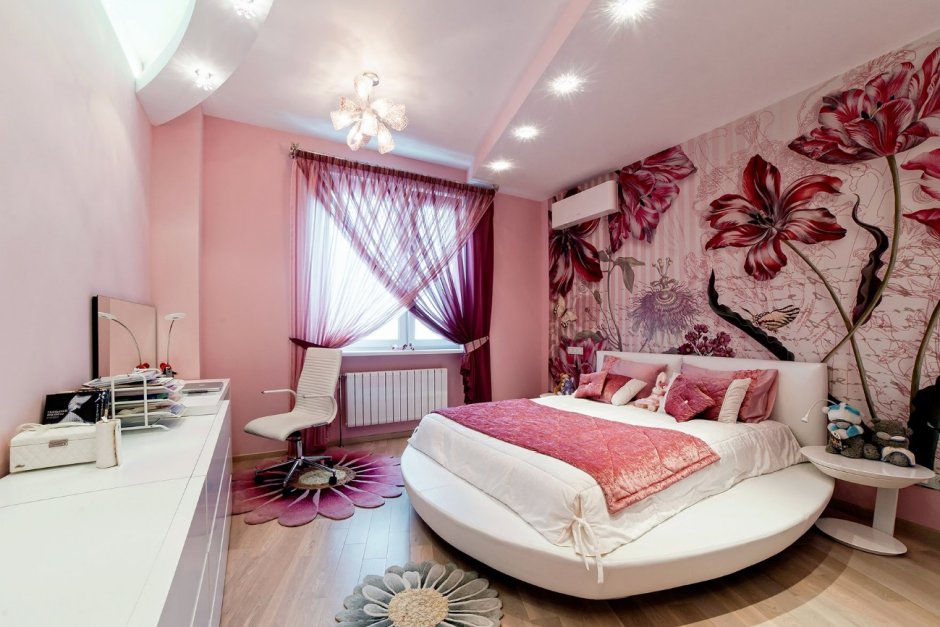 Геометрический декор стен