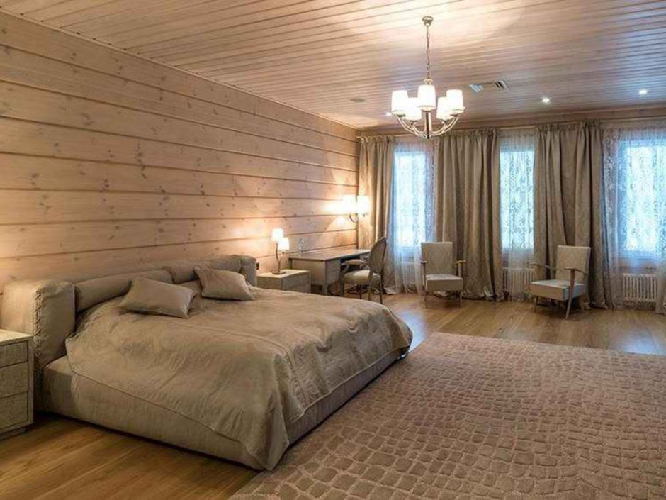 Потолок из вагонки