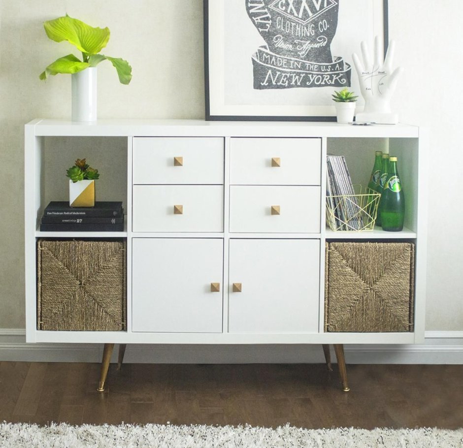 Икеа комод белый 6