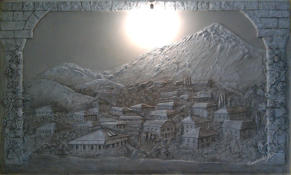 Александр Вакуленко барельеф мастер класс