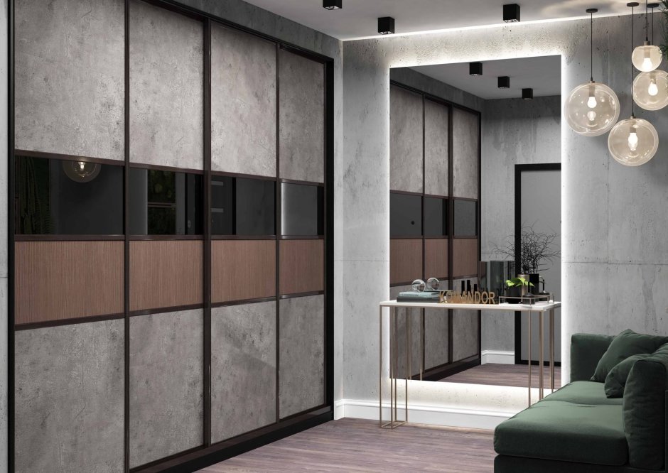 Шкаф лофт Эггер