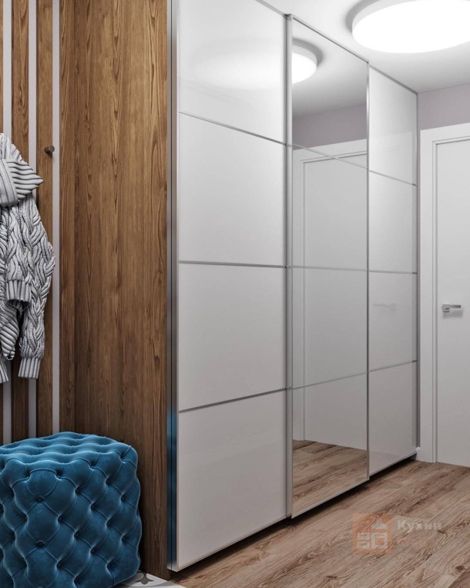 Стильные шкафы купе в прихожую