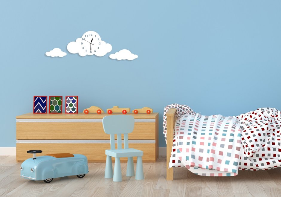 Декор облачка в детскую