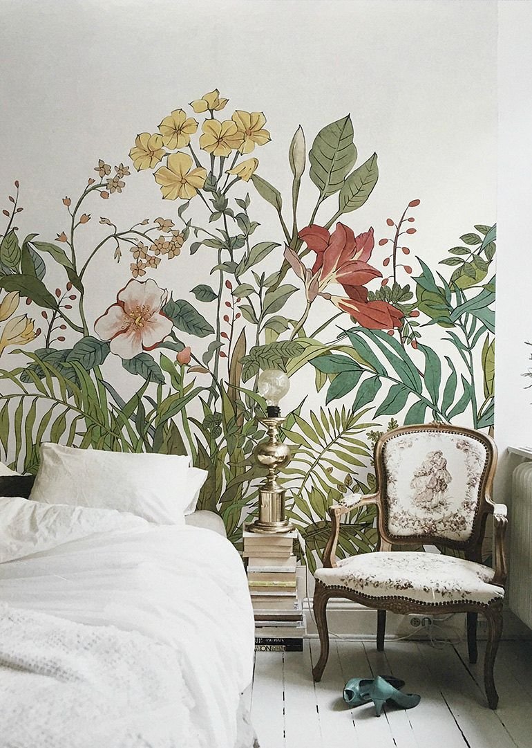 Роспись стен в интерьере