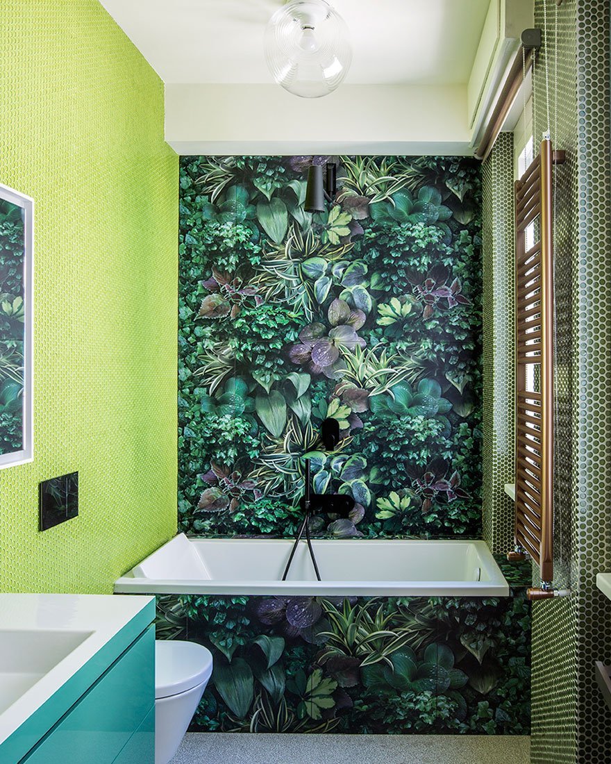 Стильный маленький туалет