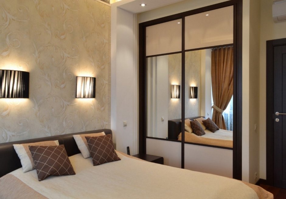 Спальня в минималистическом стиле 14 кв.м